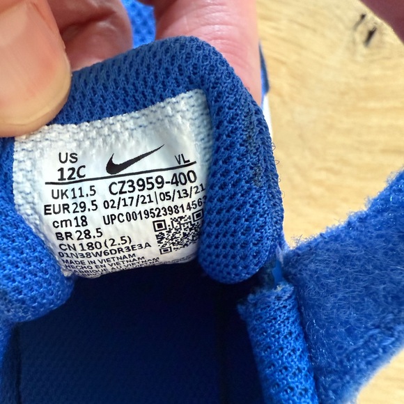 Nike Downshifter Sneakers - size 12c - Picture 6 of 6